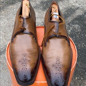 Mezlan size 12 Brown Dress Shoe